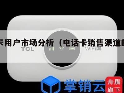 电销卡用户市场分析（电话卡销售渠道的调查问卷）