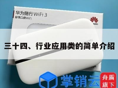 三十四、行业应用类的简单介绍