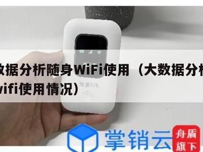 大数据分析随身WiFi使用（大数据分析随身wifi使用情况）